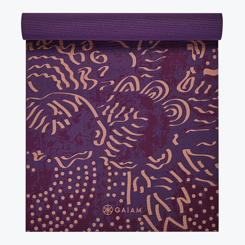Mulberry Cluster Yoga Mat (4mm)