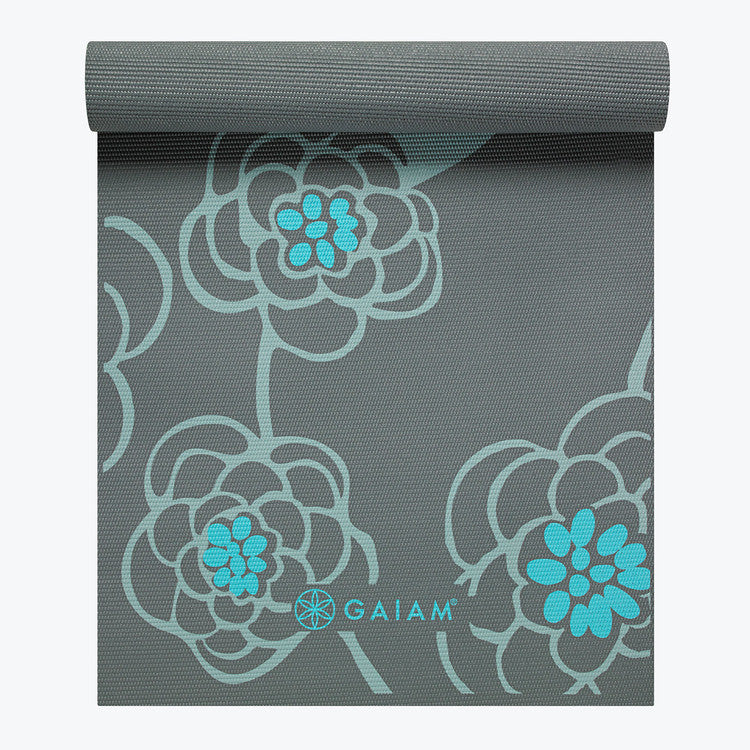 Premium Icy Blossom Yoga Mat (6mm)